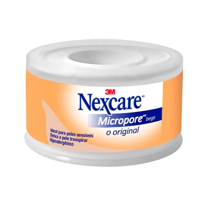 Fita Micropore Nexcare Bege - 25mm x 4,5m em Oferta na Shopee