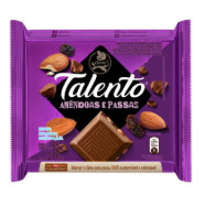 Chocolate Talento Amendoas e Passas 85gr Garoto
