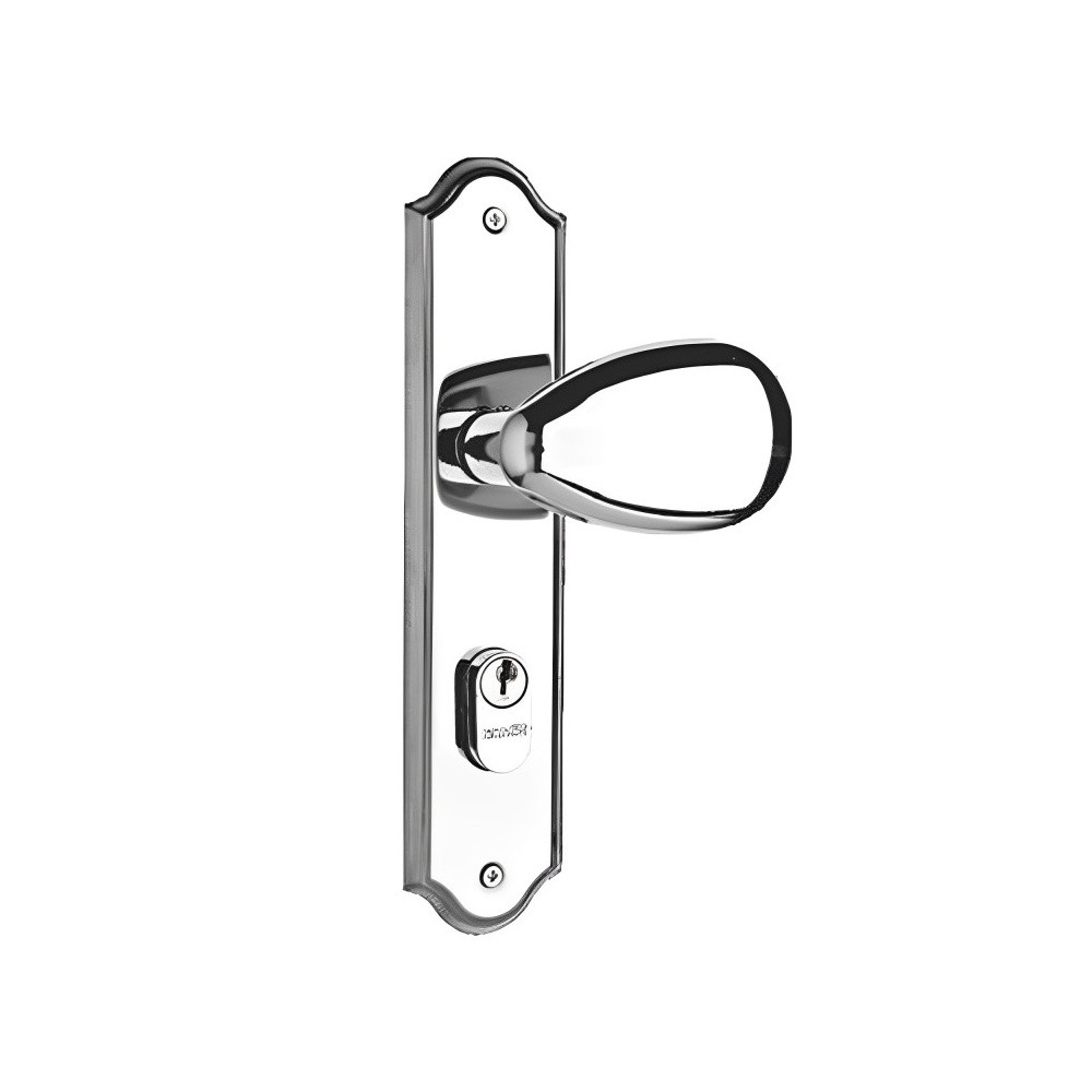 Fechadura 1100 Golf Externa Cromada - Silvana - Home & Living