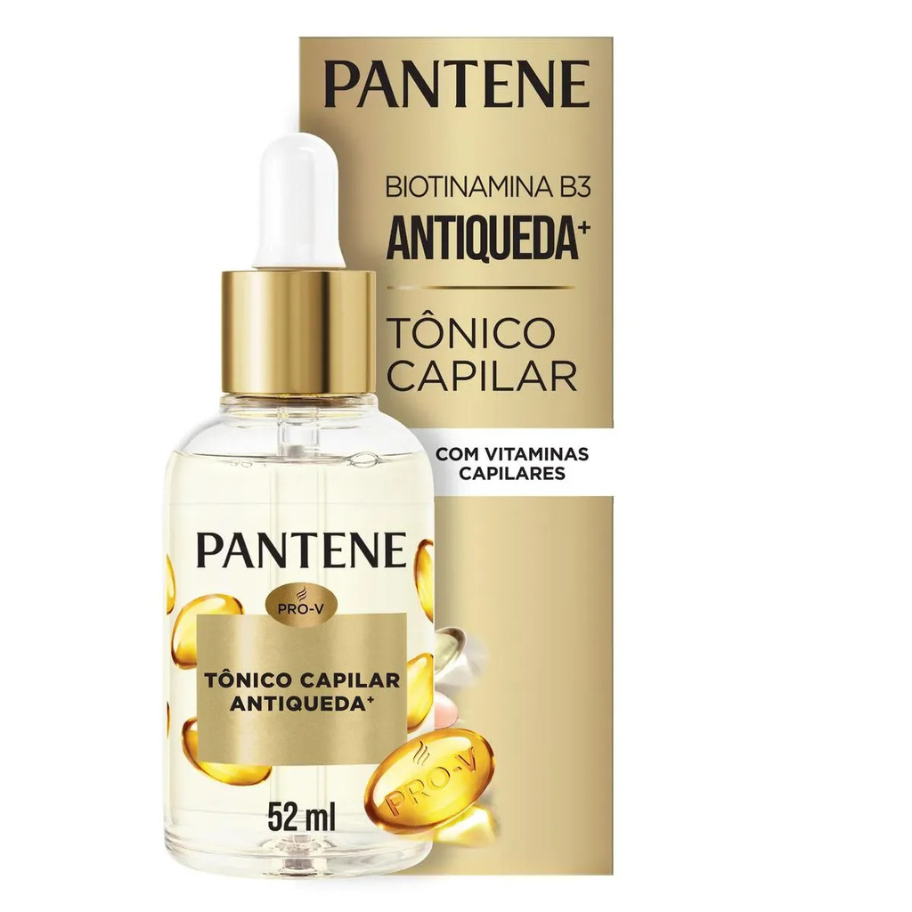 TÔNICO CAPILAR PANTENE ANTIQUEDA BIOTINAMINA B3 52ml