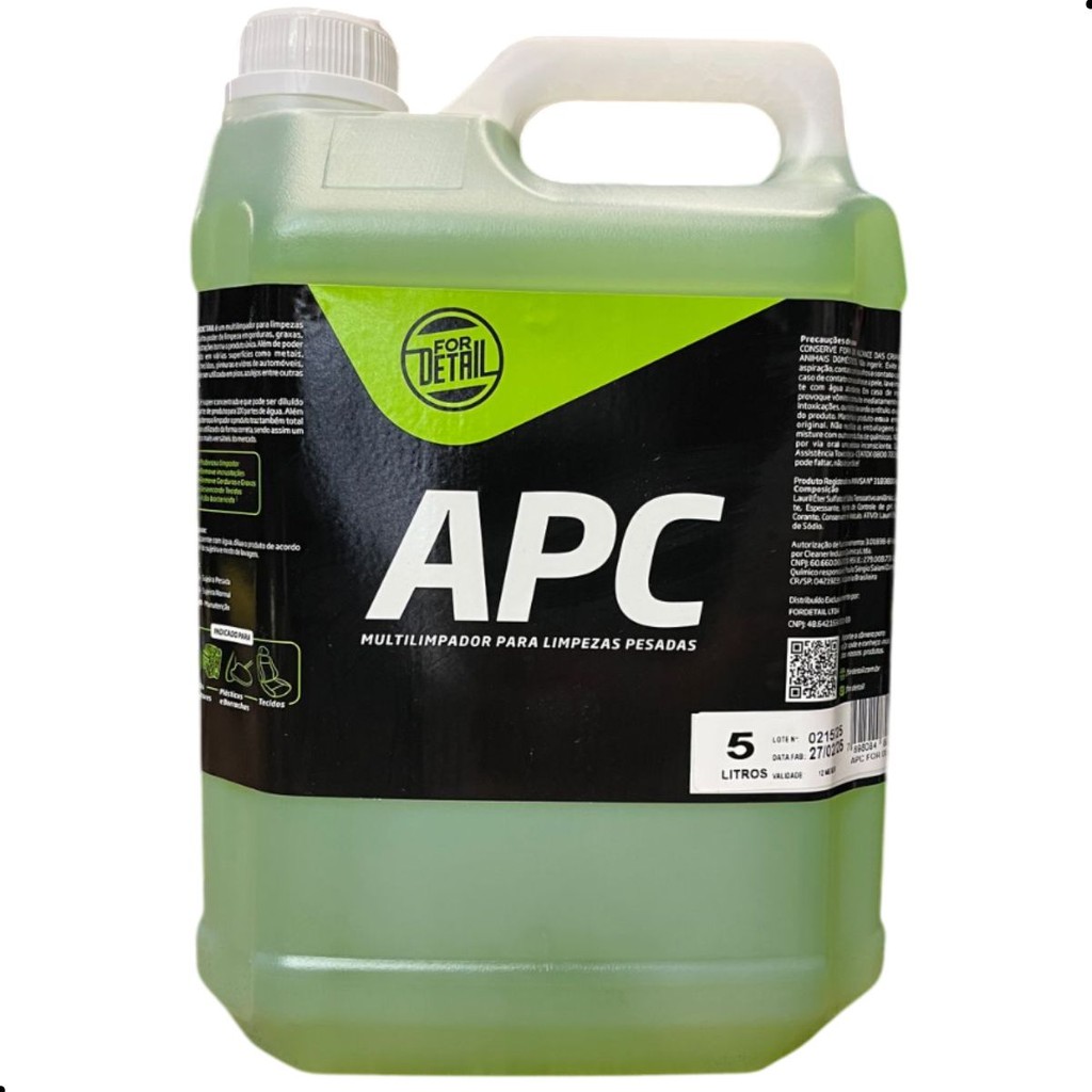 APC Multilimpador Limpeza Pesada Concentrado 5 L For Detail