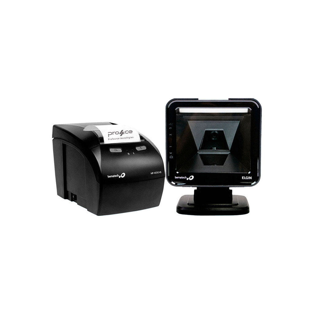 Kit Impressora Bematech MP4200 HS + Leitor Elgin EL8600 USB