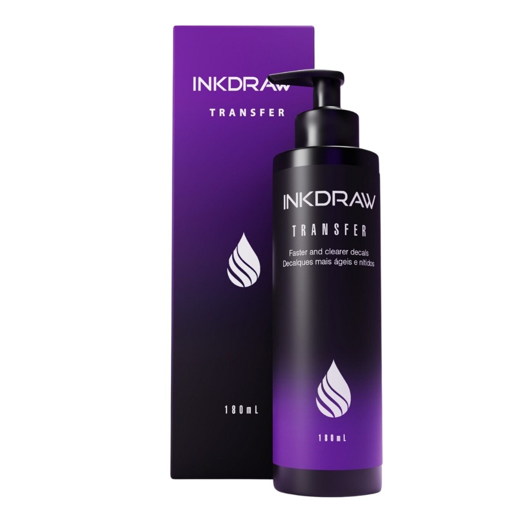 INKDRAW Transfer 180ml Tattoo Stencil Decalque Tatuagem