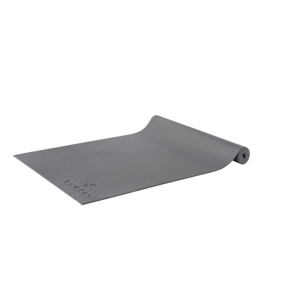 Tapete para Yoga e Pilates 4mm Cinza Vollo em Oferta na Shopee