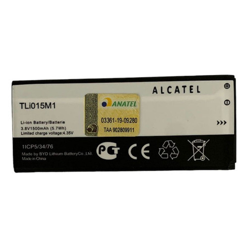 Flex Carga Bateira Alcatel Tli015m1 Pixi 4 (0.4) 4034e Org