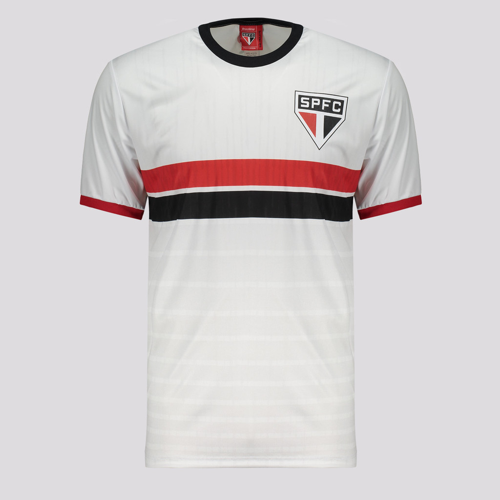 Camisa São Paulo Tela Branca - Sports & Outdoors
