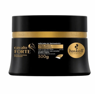 Máscara Capilar De Tratamento Haskell Cavalo Forte 300g em Oferta na Shopee