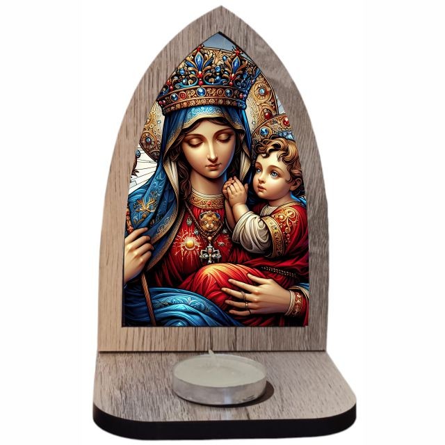 Capela Nossa Senhora Auxiliadora - Arte Estilo Vitral