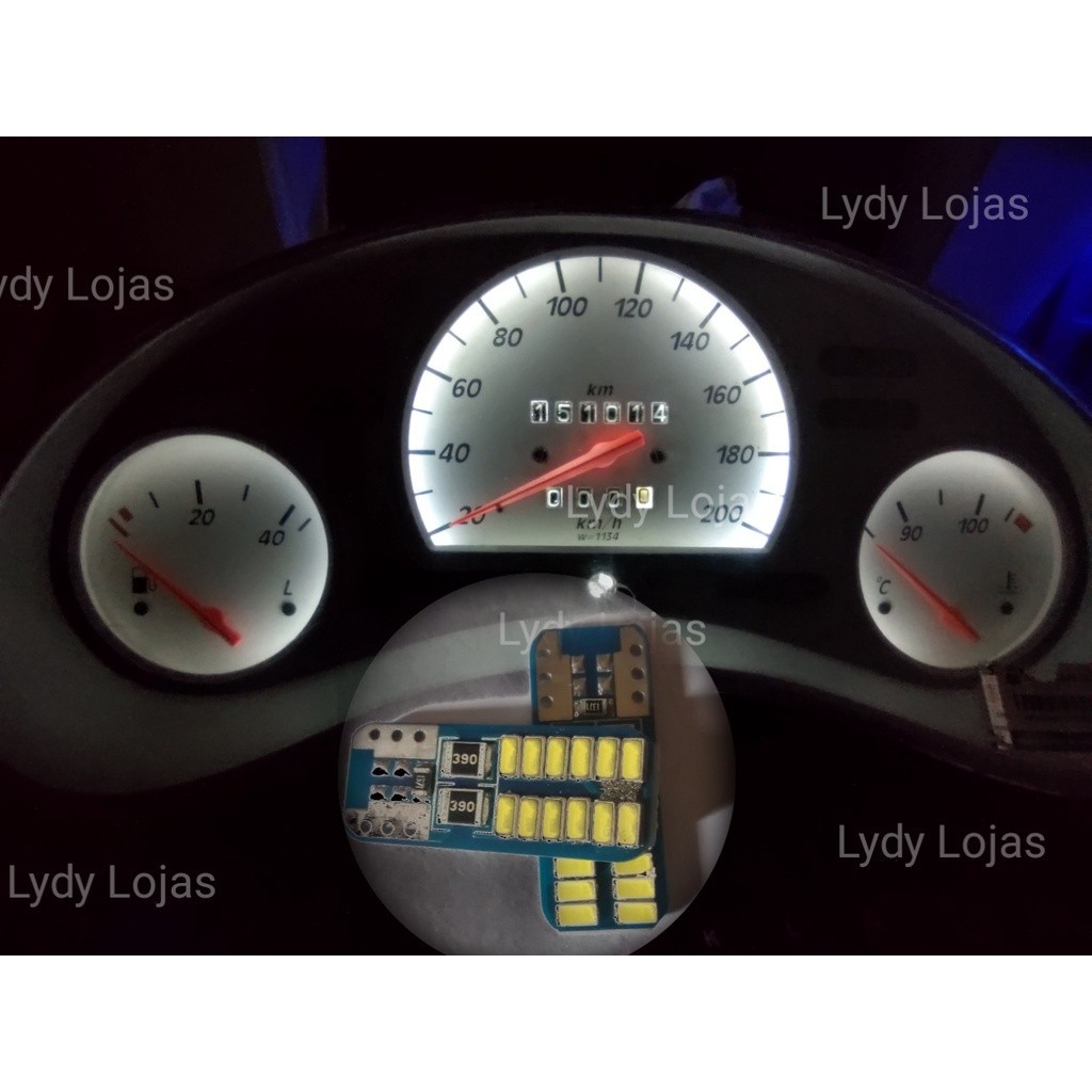 Lampada De Led Para Corsa Wind Painel Super Branco Qualidade Canbus