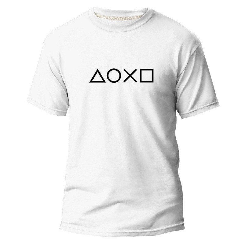 Camiseta Camisa Slim Estampa Playstation 5 Psp Gamer Bgs  Em Algodão Premium 30.1 Slim
