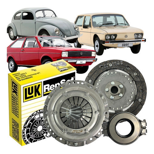 Kit Embreagem Completo Vw Fusca Brasília Escarabajo Gol Saveiro