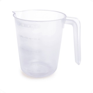 Jarra Medidora Dosadora Graduada 1L Transparente em Oferta na Shopee