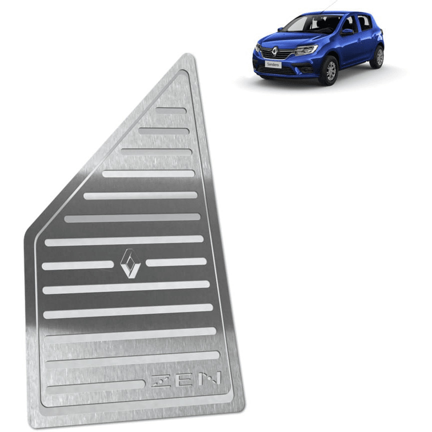 Descanso de Pé Sandero Zen 20/.. - Aço Inox em Oferta na Shopee