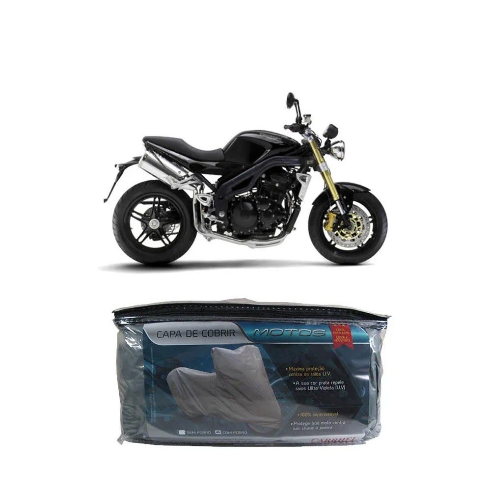 Capa para cobrir TRIUMPH SPEED TRIPLE 1050I com forro G(203)