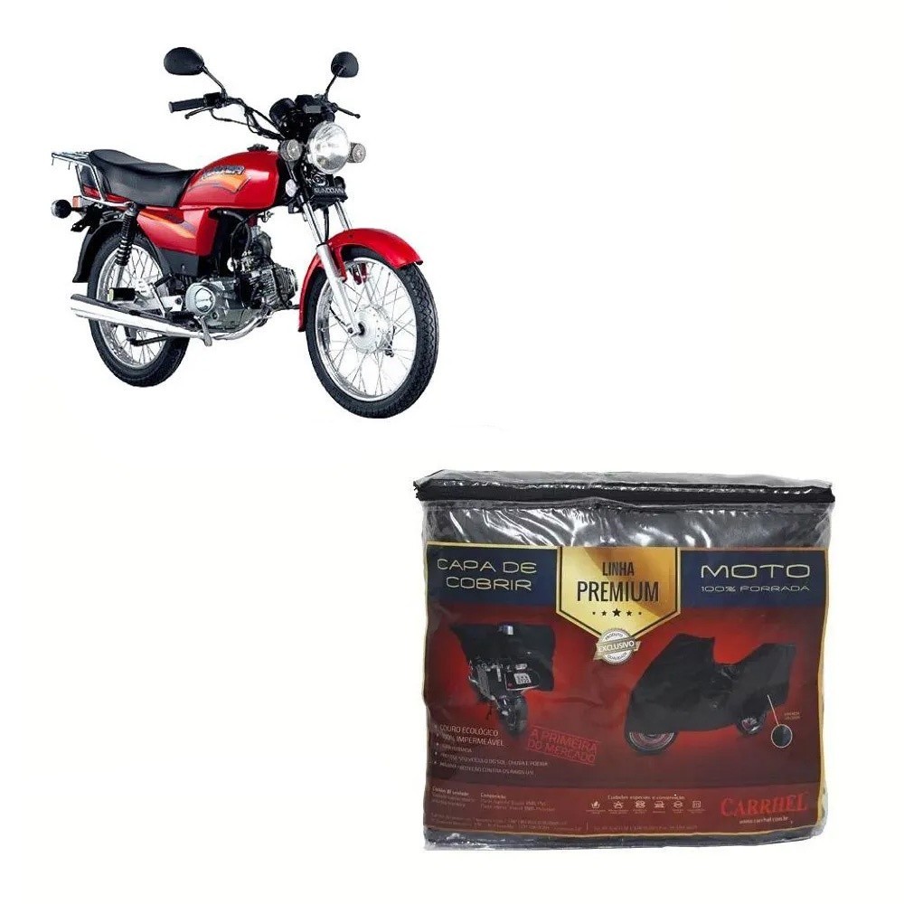 Capa Couro para cobrir SUNDOWN Hunter 100 95CC O (P256)