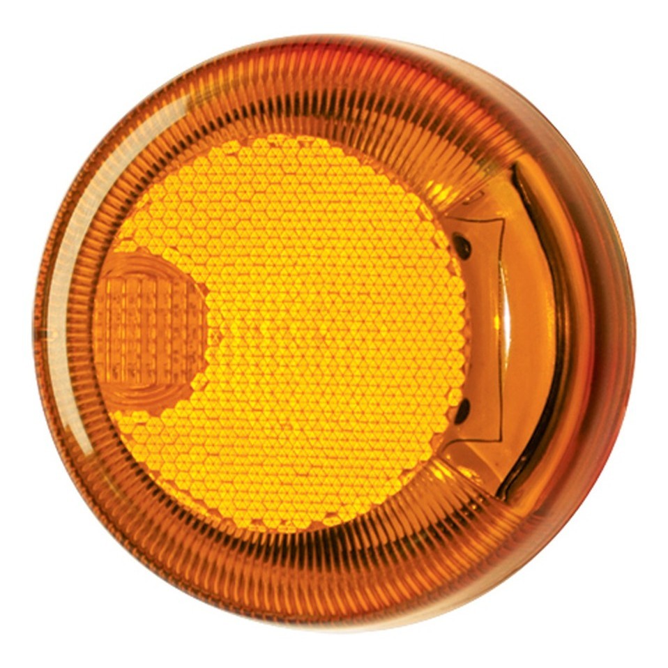 Lanterna Dos Piscas Lateral Led 12v (amarela) 2p0953037 Pl09