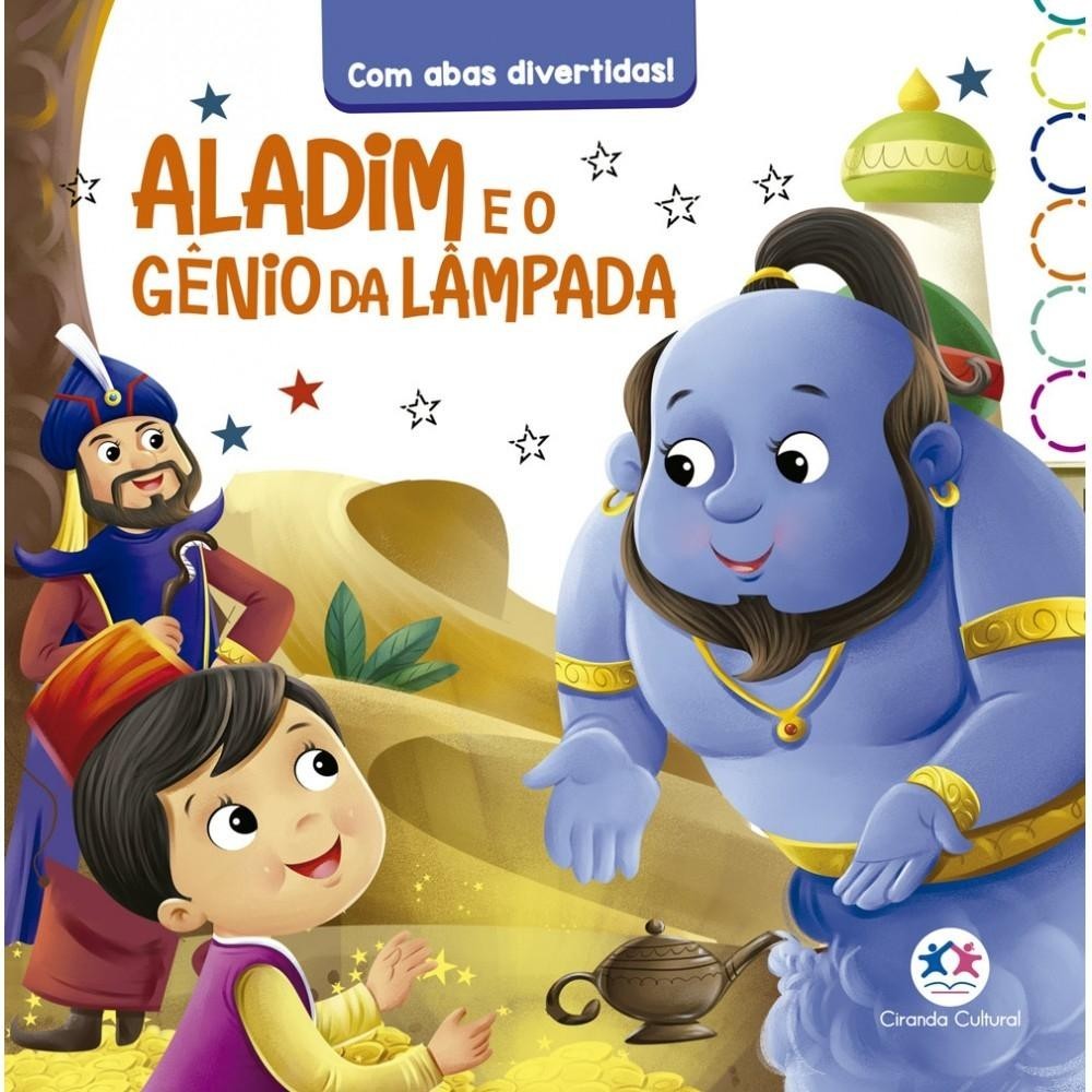 Livro Aladim e o gênio da lâmpada