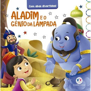 Livro Aladim e o gênio da lâmpada em Oferta na Shopee