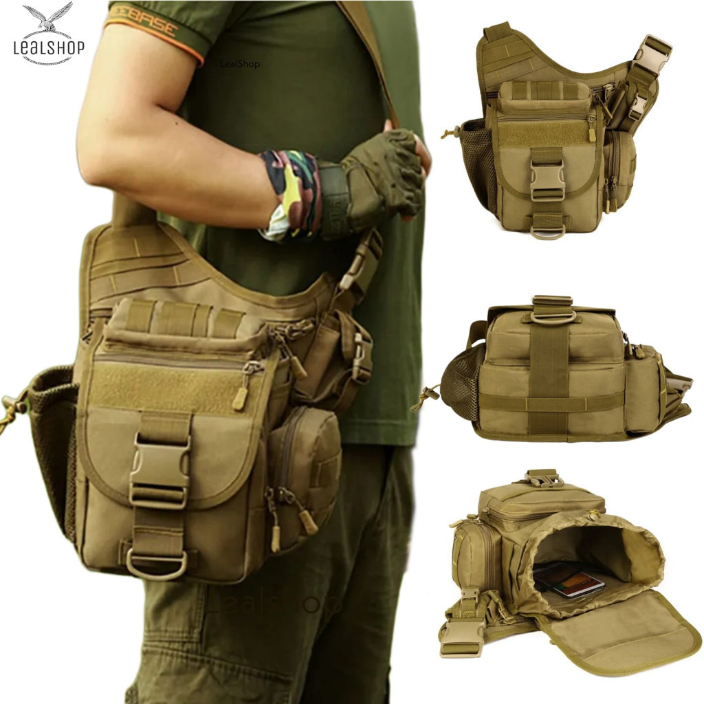 Bolsa De Ombro Transversal Bornal tática Militar