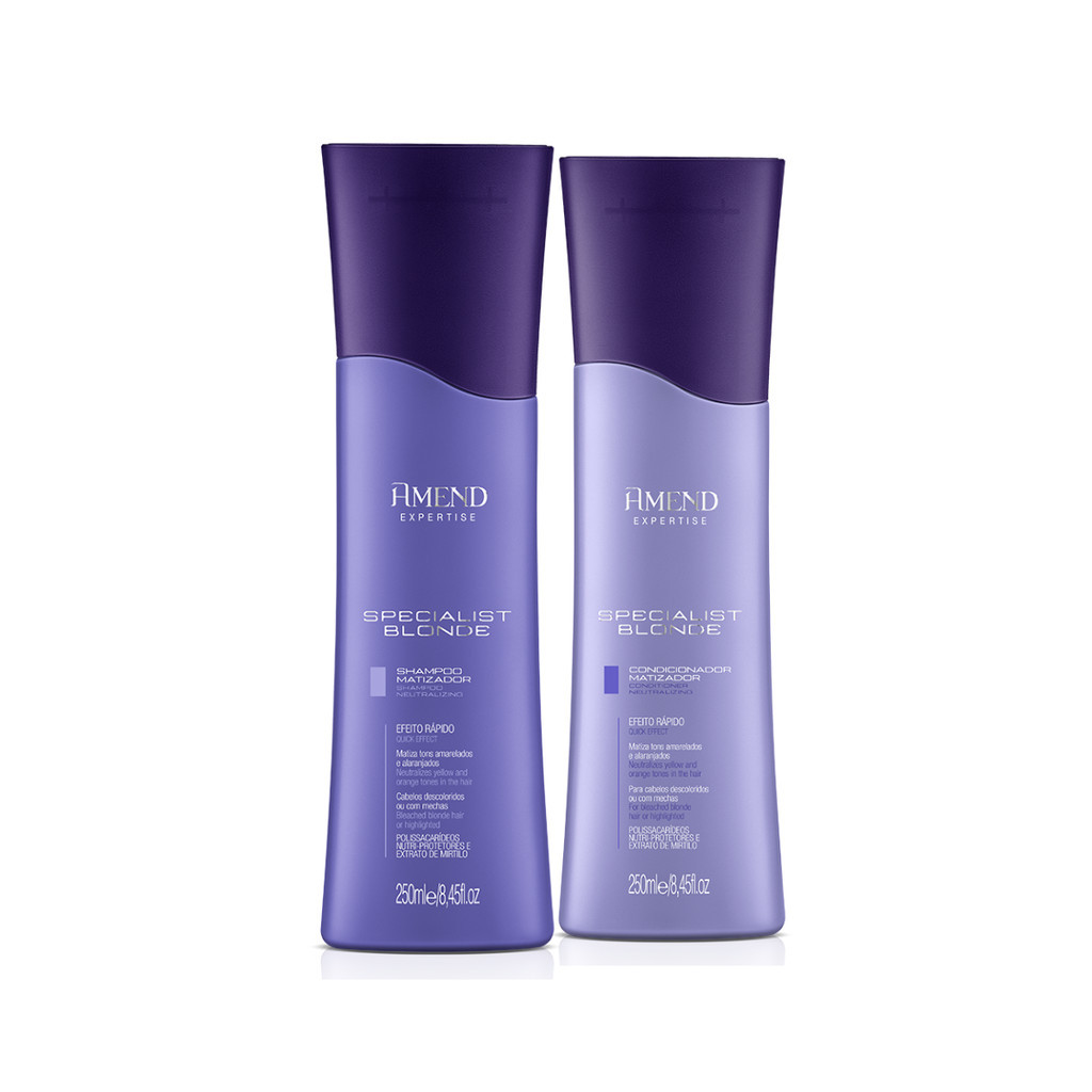 Kit Shampoo e Condicionador Specialist Blonde - Amend
