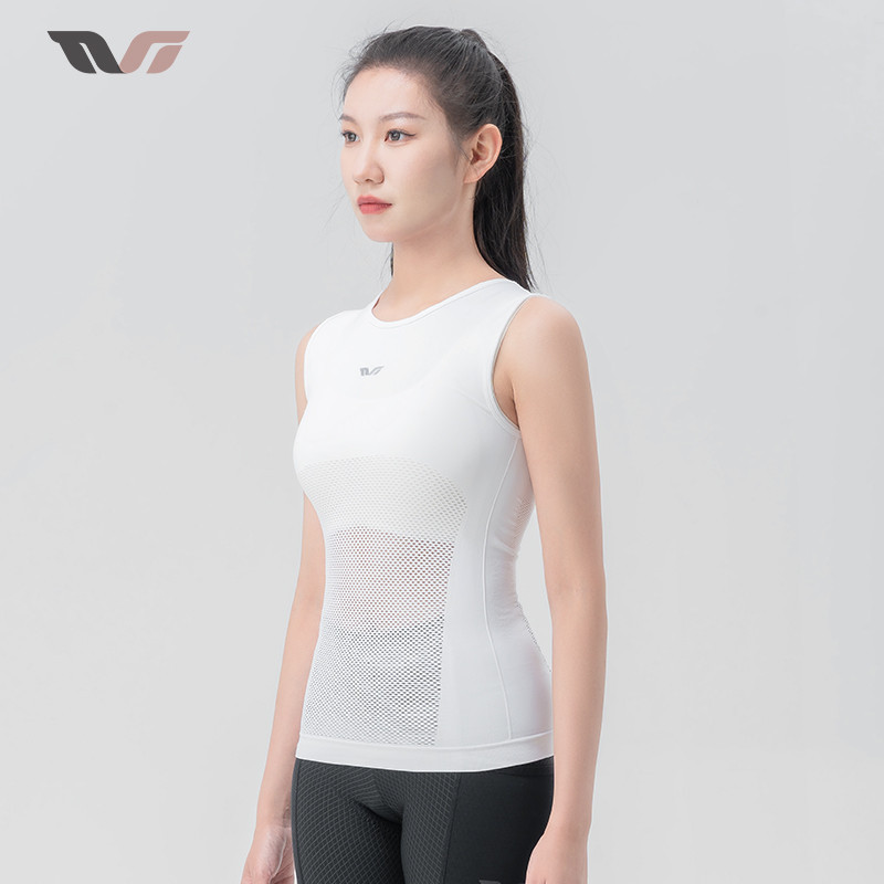 【 TVI 】 ROCKBROS Camisa De Pavio De Fundo De Colete Esportivo Feminino Sem Manga