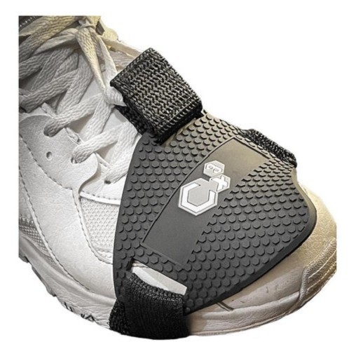 Protetor De Tenis Sapato Pedal Passador Marcha Motoqueiro