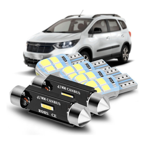 6 Lâmpada Led Spin Teto e Porta-malas Ls Lt Ltz Activ Advantage