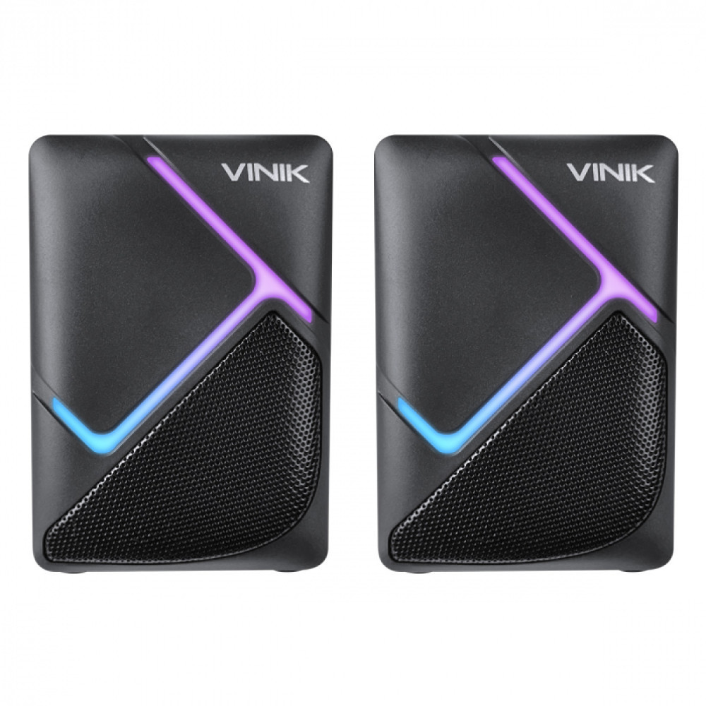 CAIXA DE SOM GAMER VINIK CONSTELATION 6W 2.0 LED RAINBOW - VSPKG6WCTL