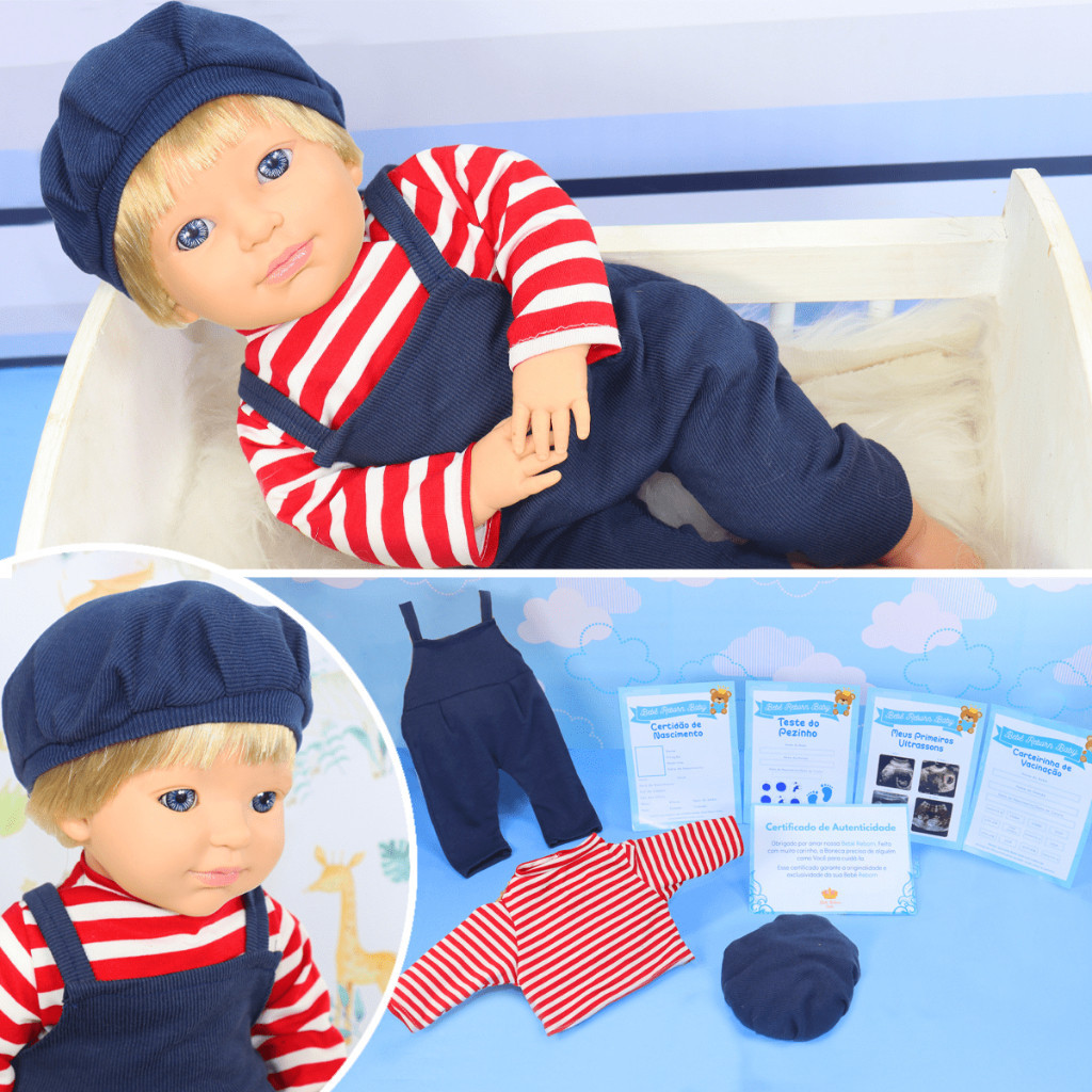 Bebe Reborn Menino Boneca Realista Brinquedo Barata Realista Grande Lançamento