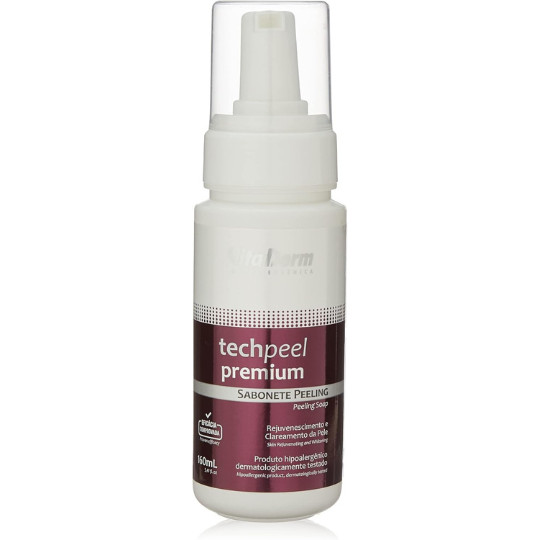 SABONETE PEELING TECH PEEL PREMIUM 160ML - VITA DERM - SABONETE CLAREADOR