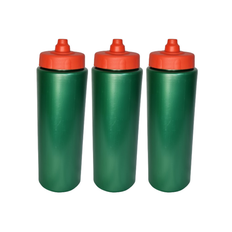 Kit 3 Squeeze Tipo Gatorade 800ml Bico Automatico