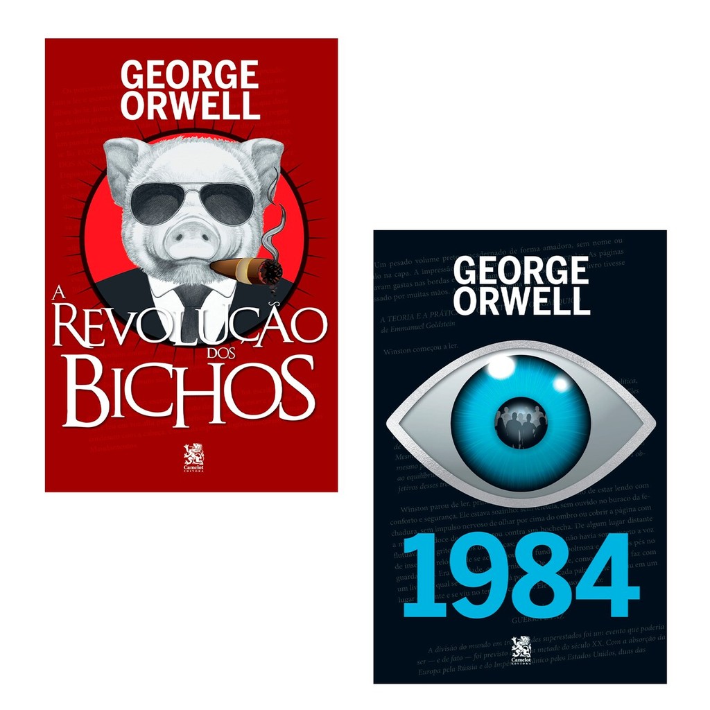 Combo George Orwell - Kit com 2 Livros