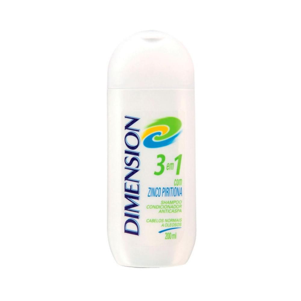 Shampoo Dimension 3 Em 1 200ml - Beauty