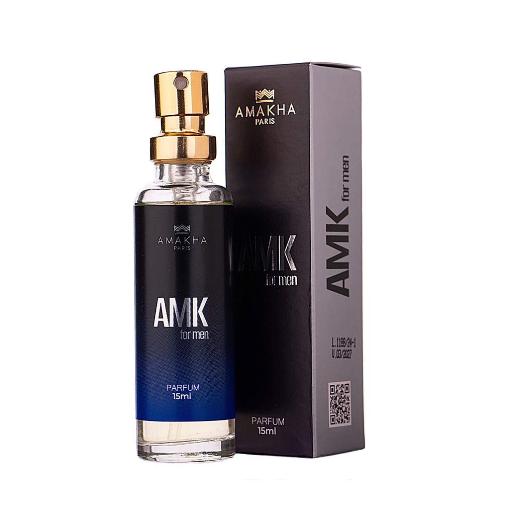 Deo Colônia Masculino AMK for Man 15ml - Amakha Paris