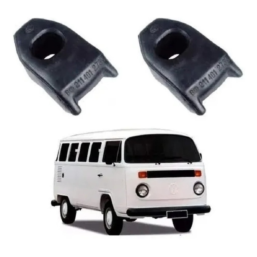 Par Batente Suspensão Dianteira Kombi 1975 A 2013 211401273
