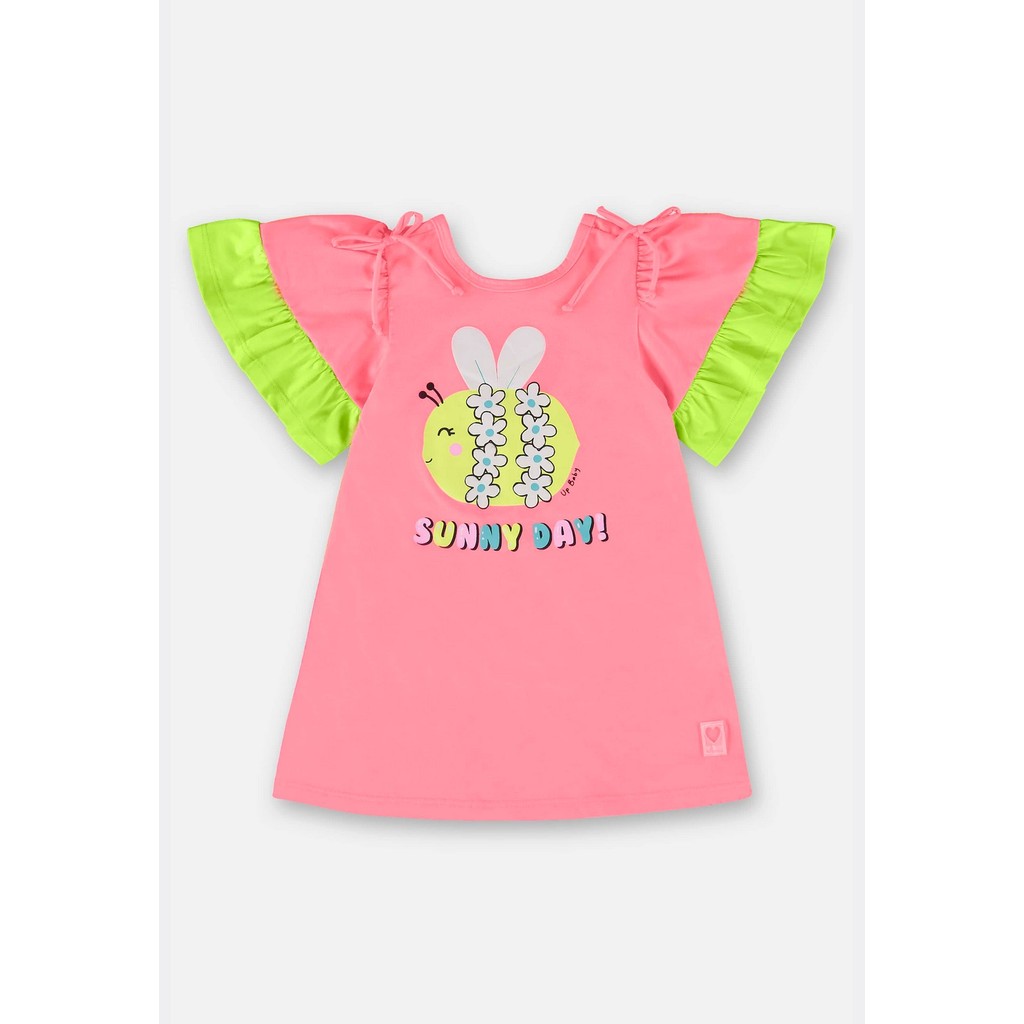 Saída de Praia Sunny Day Infantil em Meia Malha Up Baby em Oferta na Shopee