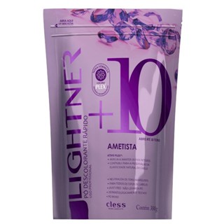 Po Descolorante Capilar Ametista 10 Tons Lightner 300g em Oferta na Shopee