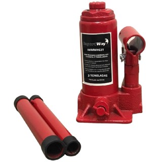 Mini Macaco Hidráulico Garrafa 3 Toneladas IMPORTWAY em Oferta na Shopee