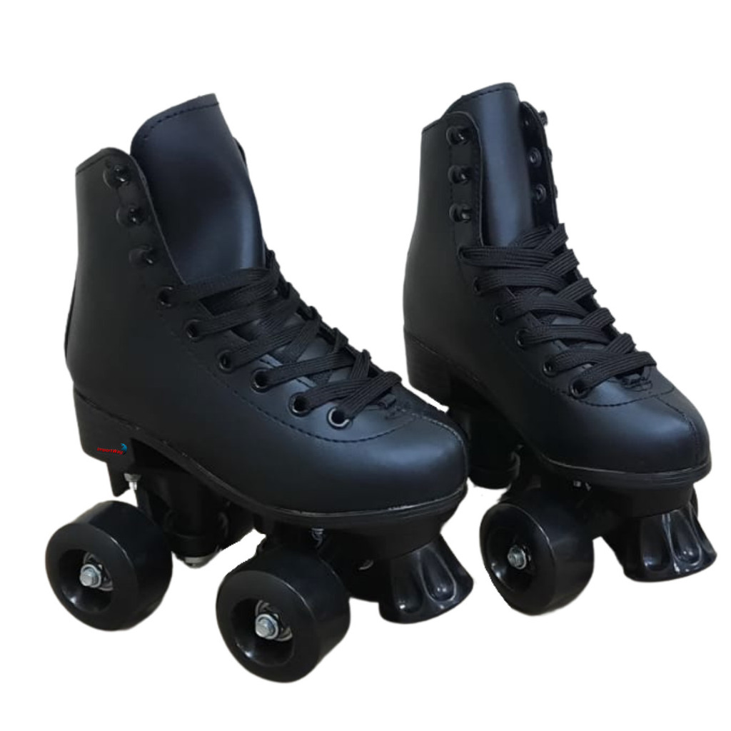 Patins 4 Rodas Roller Classico Preto 32/33 - Bw020Pt-32/33 em Oferta na Shopee