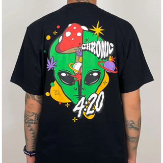 Camiseta Masculina Camisa Unissex Camiseta Chronic Alien Open Mind 2025 em Oferta na Shopee