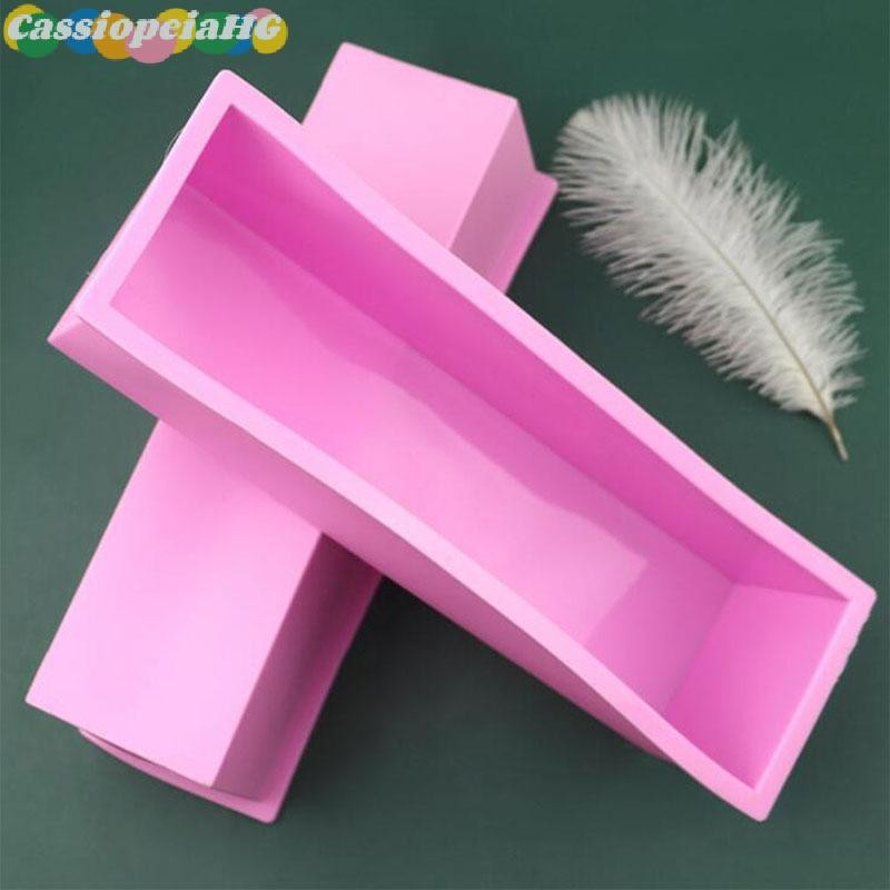 (cassiopeiahg) Molde de Silicone para Sabão Retangular de 1200 Gr, Ferramentas de Cozimento Artesanais Novas