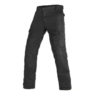 Calça Cargo Masculina Tática 100% Poliéster em Ripstop 6 Bolsos Preta