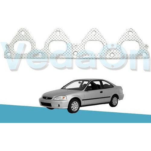 Junta Coletor Escapamento Honda Civic 1.6 16v Vetc Vti B16a