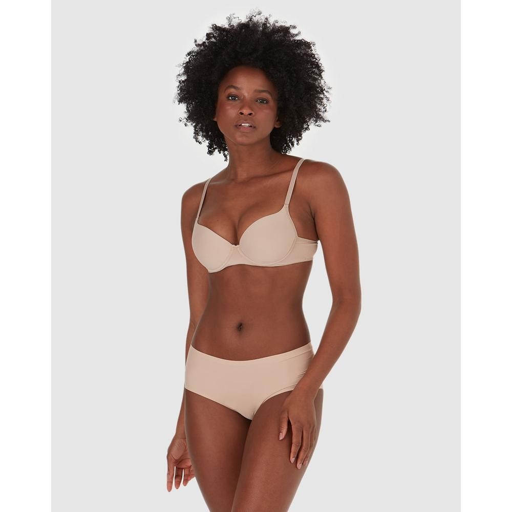 Calcinha Caleçon Em Poliamida Com Elastano em Oferta na Shopee