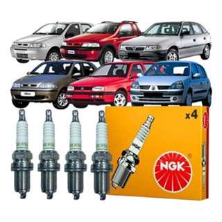 04 Vela Ignição Palio Siena Astra Clio Golf Uno Strada Xsara em Oferta na Shopee