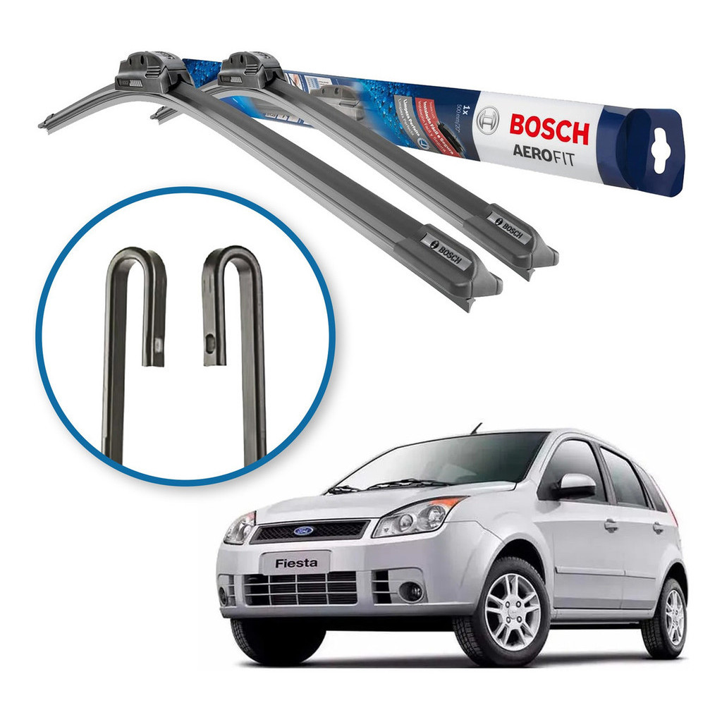 Palheta Bosch Limpador Parabrisa Ford Fiesta 2005 A 2010