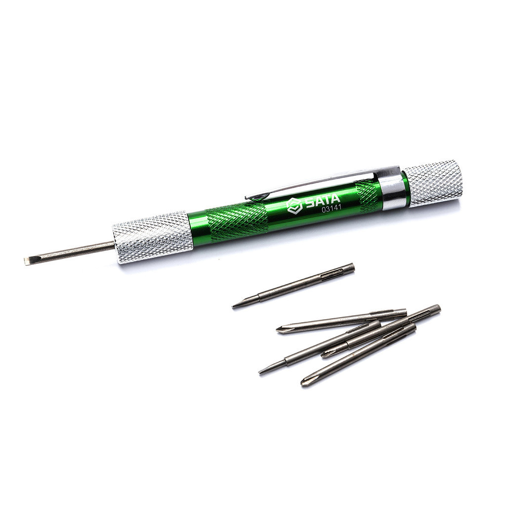 Chave de Fenda Phillips Sata para Eletrônica 1,6 a 2,4mm 6pç ST03141ST em Oferta na Shopee