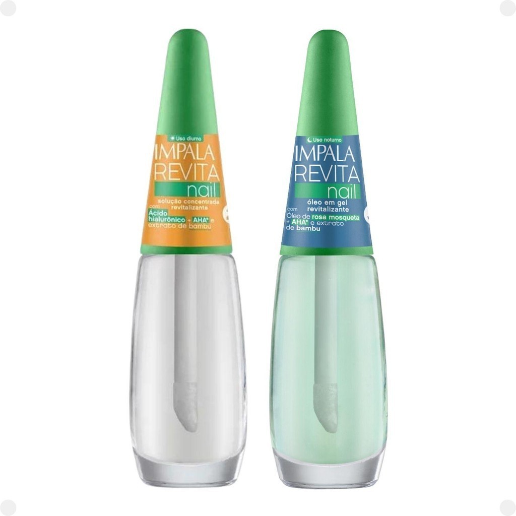 Solução Concentrada + Óleo em Gel Impala Revita Nail