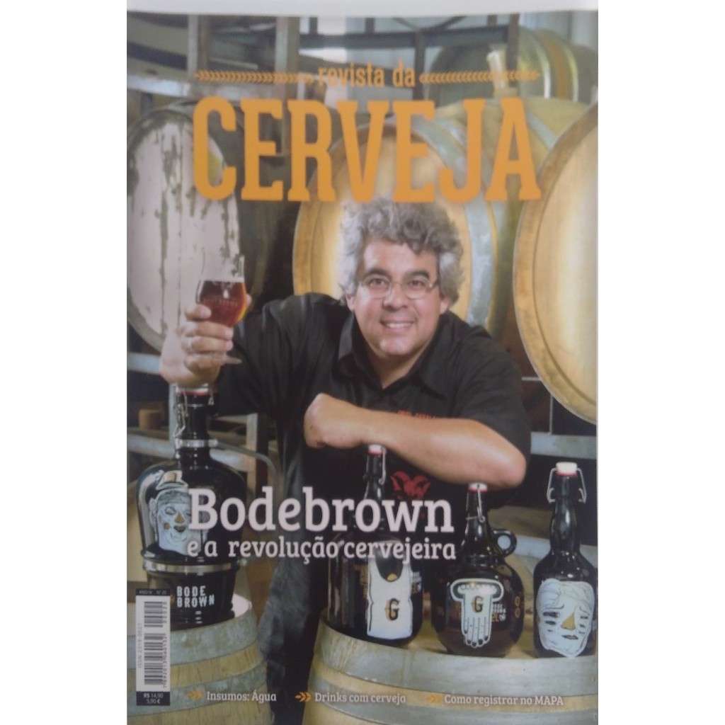 Revista da Cerveja Bodebrown e a Revolução Cervejeira de Emílio Chagas