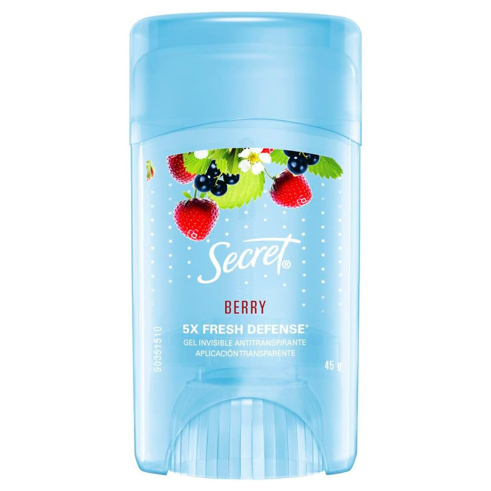 Desodorante Secret Em Gel Berry 45G em Oferta na Shopee